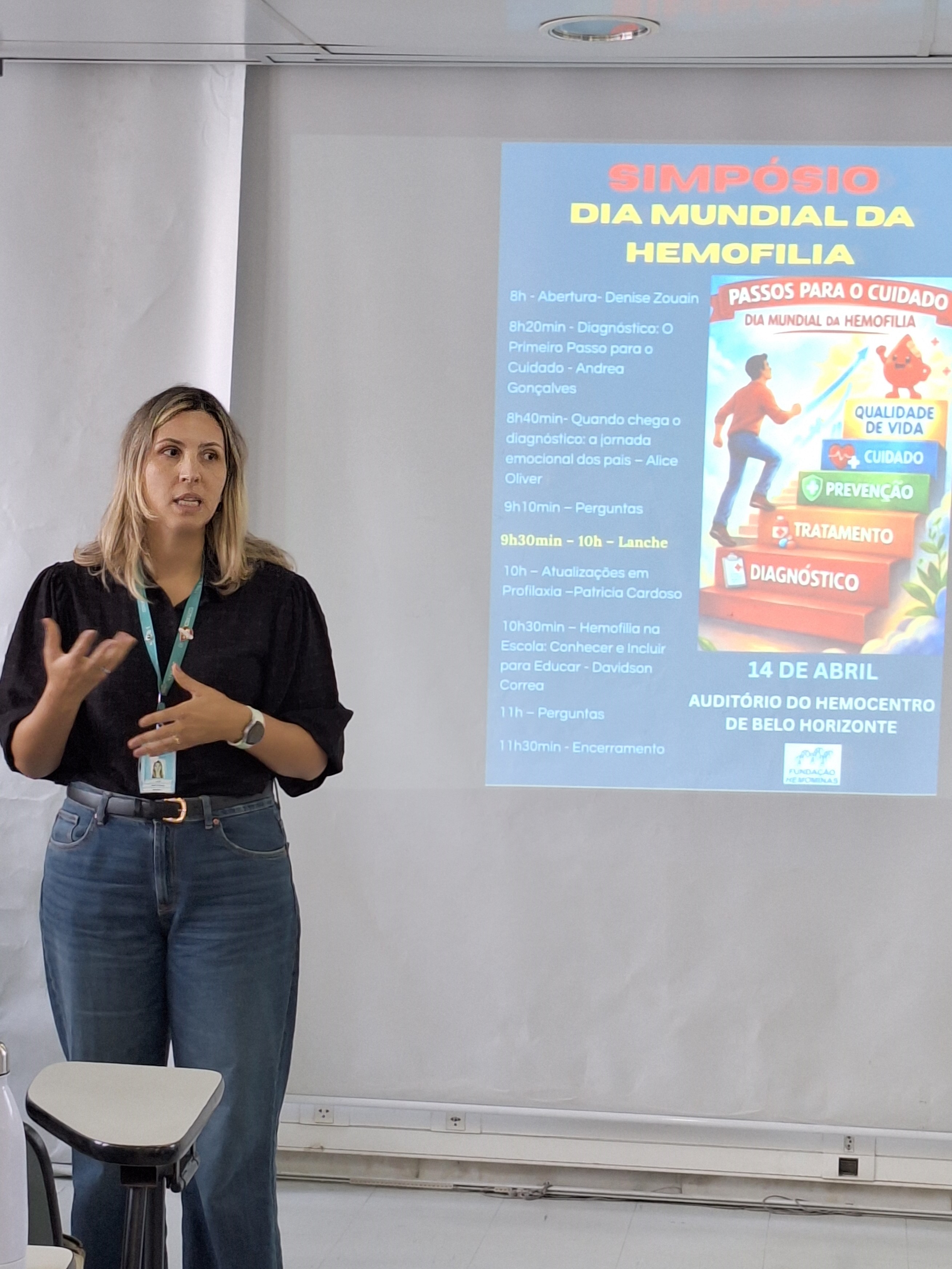 Hemocentro de Belo Horizonte marca o Dia Mundial da Hemofilia com foco na conscientização de pacientes e familiares